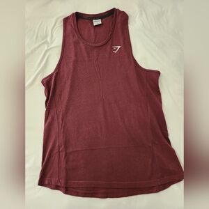 Gymshark Men's Tank (Maroon)